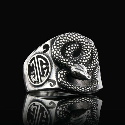 925 Sterling Silver Snake Ring