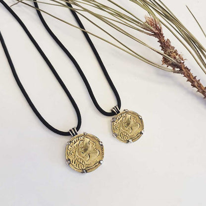 925 Sterling Silver Special Design Coin Women Pendant