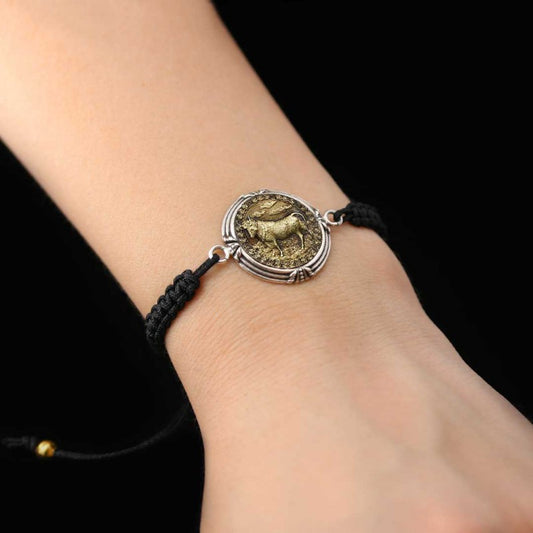 925 Sterling Silver Taurus Bracelet