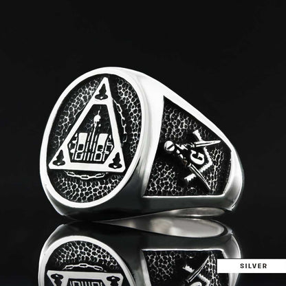 Acacia Masonic Ring, Free Masonic Ring, Master Mason Ring