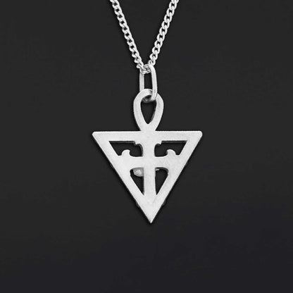Amorc Rosae Crucis Pendant, Rosicrucian Necklace, Cross Necklace, Rosicrucian Amorc Jewelry