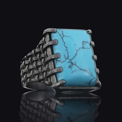 Arcana Silver Men Ring