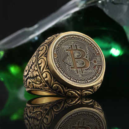 Bitcoin Souvenir Ring