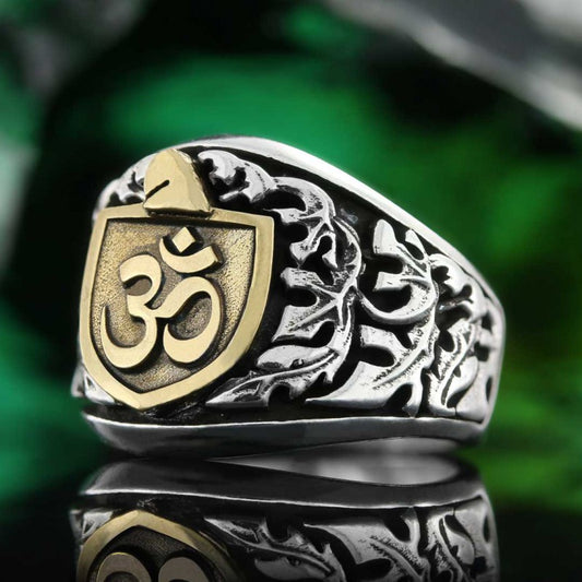 Om Buddha Ring