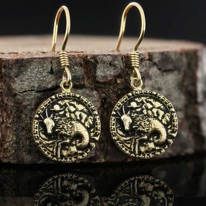 Capricorn Earring