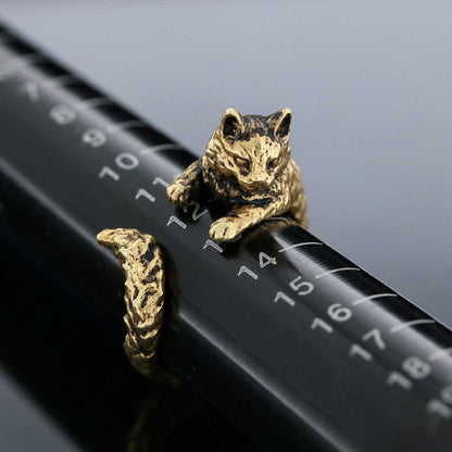 Cat Band Ring