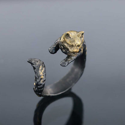 Cat Band Ring