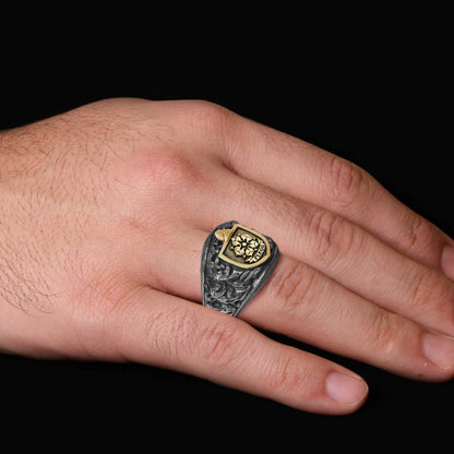 Celtic Design Flegg Family Ring