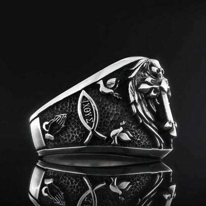 Christian Chrismon Ring