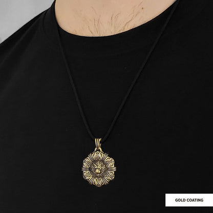 Custom Design Silver Leo Pendant