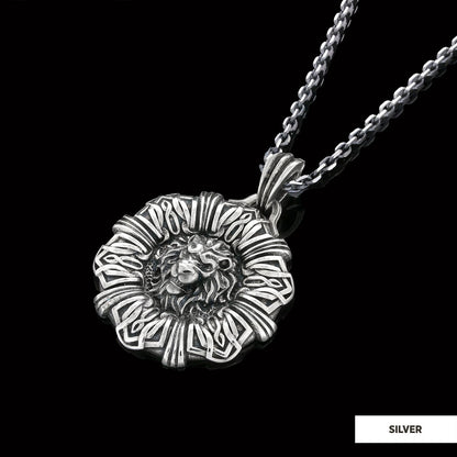 Custom Design Silver Leo Pendant
