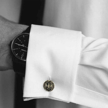 Custom Design Sterling Silver Scorpio Cufflink