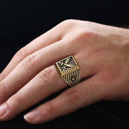 Custom Design Zulfikar Sword Ring