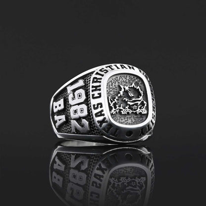 Custom High School Graduation Ring, Handmade University Ring, Class Ring, College Class Ring