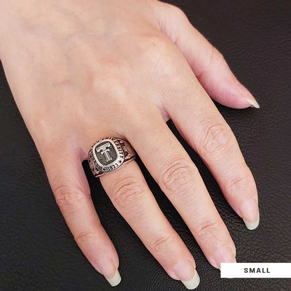 Custom High School Graduation Ring, Handmade University Ring, Class Ring, College Class Ring