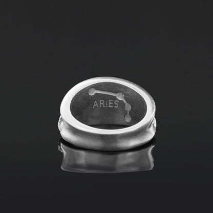 Custom Zodiac Leo Ring