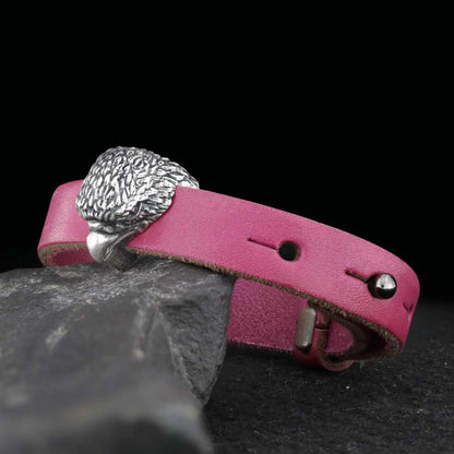 Eagle Leather Bracelet