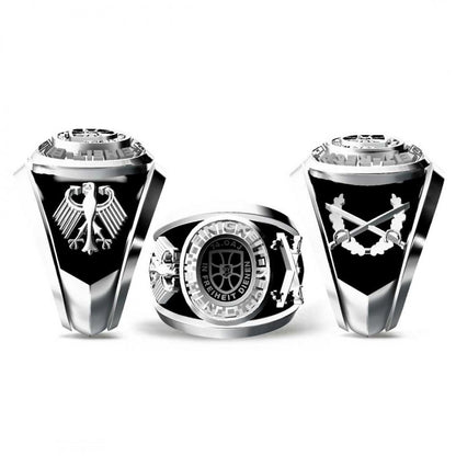 Einigkeit Recht Freiheit Germany 925 Sterling Silver Ring