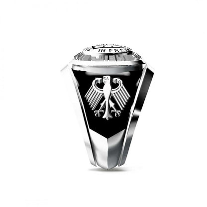 Einigkeit Recht Freiheit Germany Silver Ring