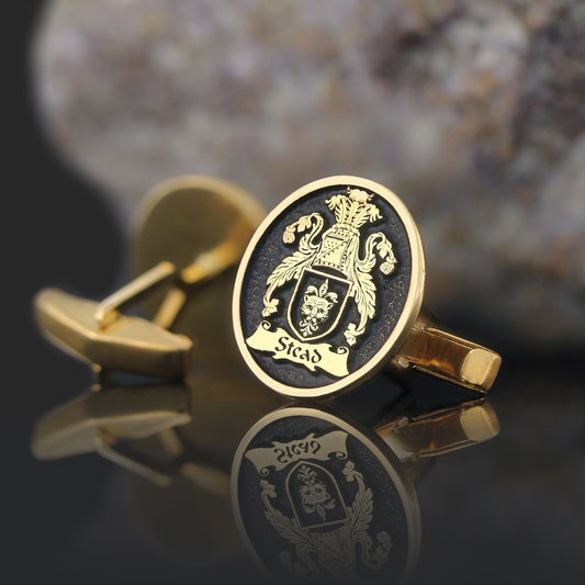 Custom Made Cufflinks, Engraved Name, Monogram or Symbol Gift for Him