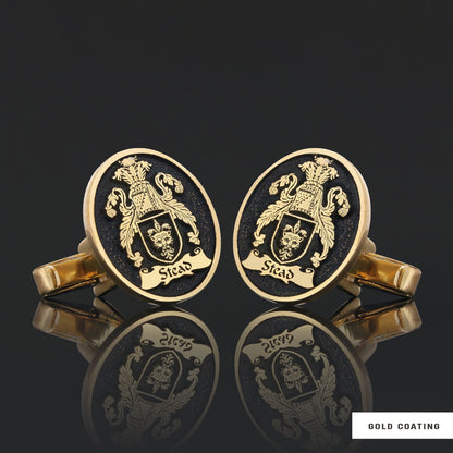 Custom Made Cufflinks, Engraved Name, Monogram or Symbol Gift for Him