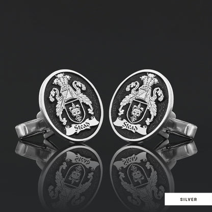 Custom Made Cufflinks, Engraved Name, Monogram or Symbol Gift for Him