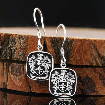 Family Crest Earring