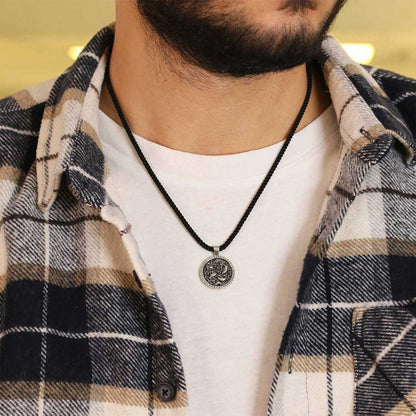 Fish And Lotus Pendant