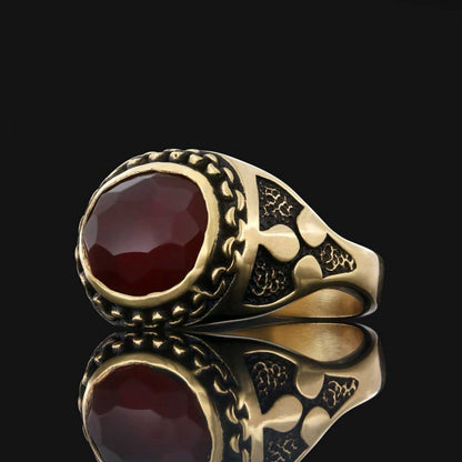 Gemstone Men Ring