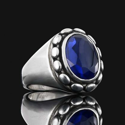 Special Design Gemstone Men Ring