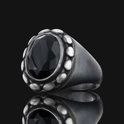 Special Design Gemstone Men Ring