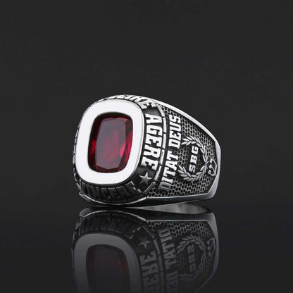 Graduation Collage Ring, Customized High School Ring, University Ring, Customized Class Ring