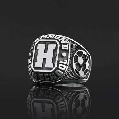 Hammund High School Ring, University Graduation Ring, Class Ring, College Class Ring