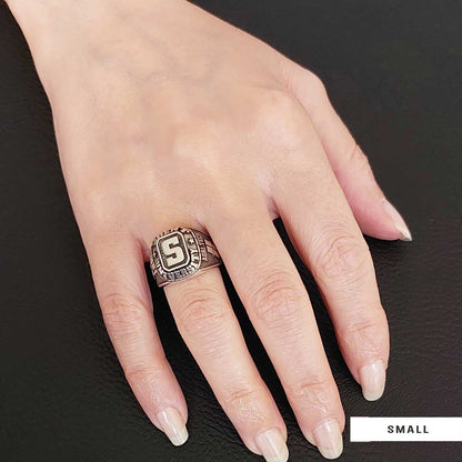 Hammund High School Ring, University Graduation Ring, Class Ring, College Class Ring
