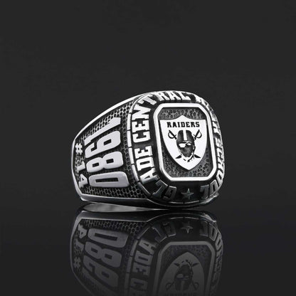 Hammund High School Ring, University Graduation Ring, Class Ring, College Class Ring