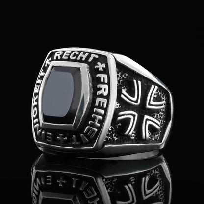 Hand Made Einigkeit Recht Freiheit Germany Ring