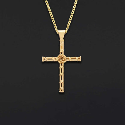 Handmade Amorc Necklace, Rosicrucian Jewelry, Cross Necklace