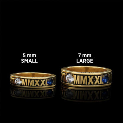 Handmade Harvard Business School Class Band Ring