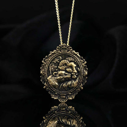 Handmade Silver Lion Pendant