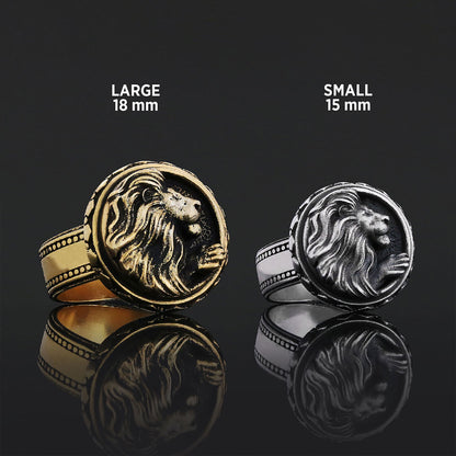Handmade Sterling Silver Leo Ring