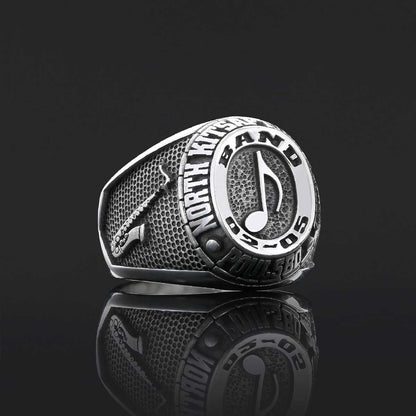Handmade University Ring, Custom High School Graduation Ring, Class Ring, College Class Ring