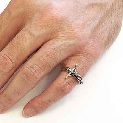 Jesus Crucified Ring