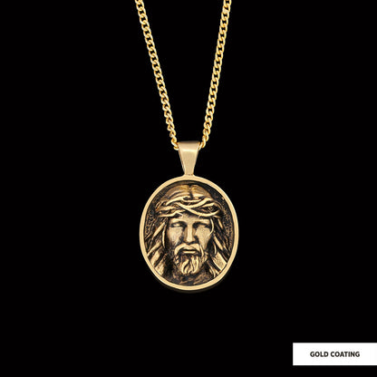 Jesus Necklace, Faith Jewelry, 3D Jesus Necklace, Christian Jewelry, Jesus Christian Pendant, Religious Accessory Gift