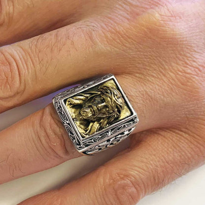 Jesus Frame Ring