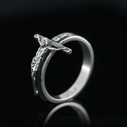 Jesus Crucified Ring