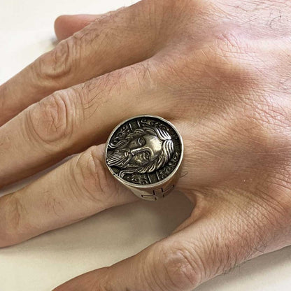 Jesus Silver Ring