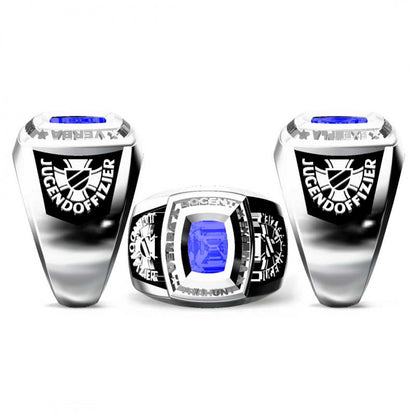 Jugendoffizier Germany Silver Ring