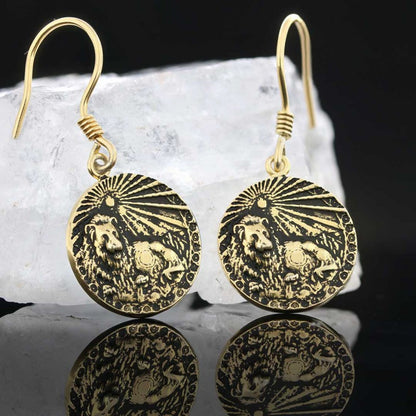 Leo Horoscope Earring