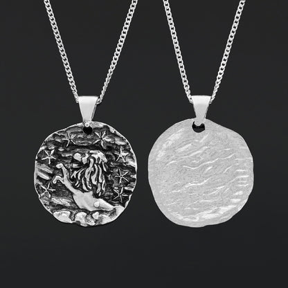 Leo Horoscope Pendant, Leo Zodiac Necklace, Fierce & Fearless, A Perfect Gift for Leos