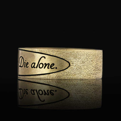 Live together Motto Band Ring